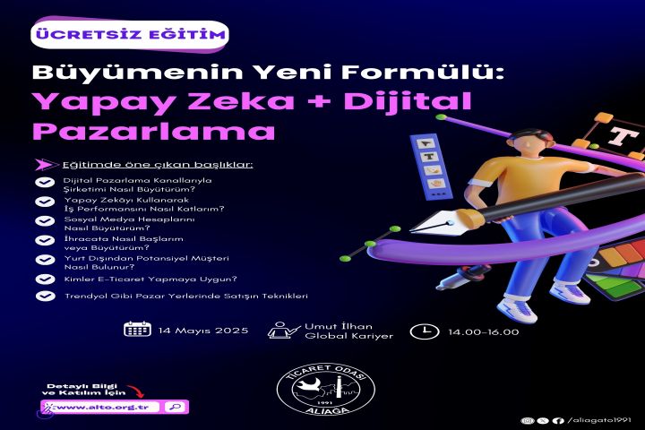 Şirketinizin Dijital Büyümesi İçin Stratejik Seminer: Yapay Zekâ + Dijital Pazarlama Semineri ALTO’da!