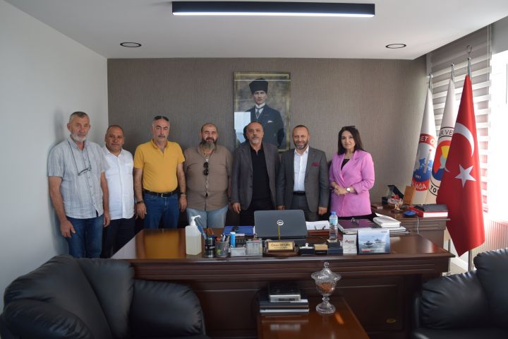AK PARTİ ALİAĞA İLÇE BAŞKANLIĞINDAN ALTO’YA İADE-İ ZİYARET